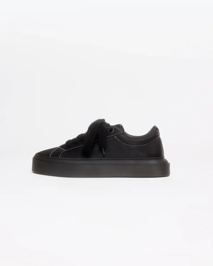 The Wilson Sneaker Black Nylon
