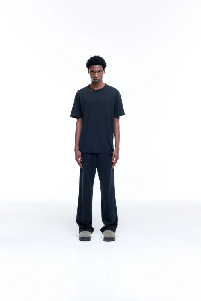 Distressed Cole Black T-shirt